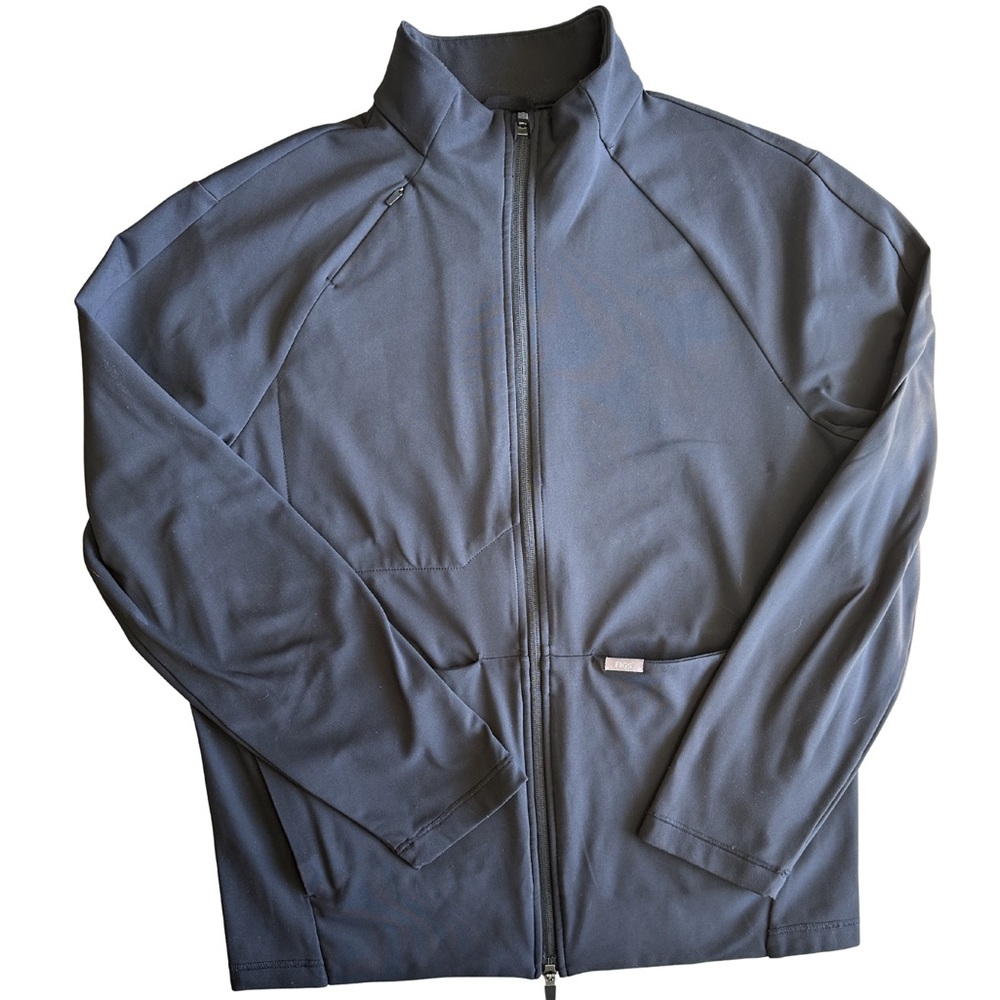 Figs Technical Collection Jacket Medium Black Ful… - image 1